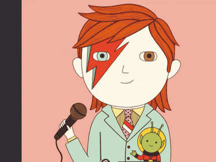 Libro Davel Bowie: David Bowie nació en Briston, Londres, en 1947. En 1962 su amigo George le dio un puñetazo en el ojo y eso provocó que le cambiara el color de la pupila.