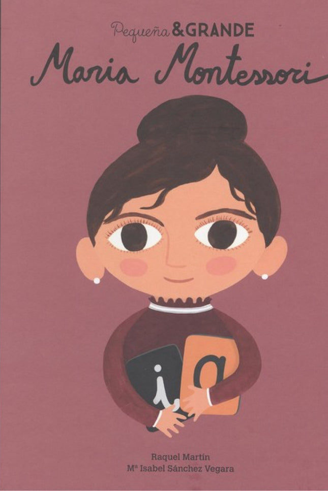 Libro María Motnessori: Maria Montessori (Chiaravalle, 1870 · Noordwijk, 1952), estudió matemáticas y ciencias en una escuela para chicos y posteriormente decidió hacer la carrera de Medicina graduándose como la primera mujer médico de Italia. Posteriormente se hizo conocida por su apoyo a los derechos de las mujeres y por el respeto a los pacientes de todos los orígenes.