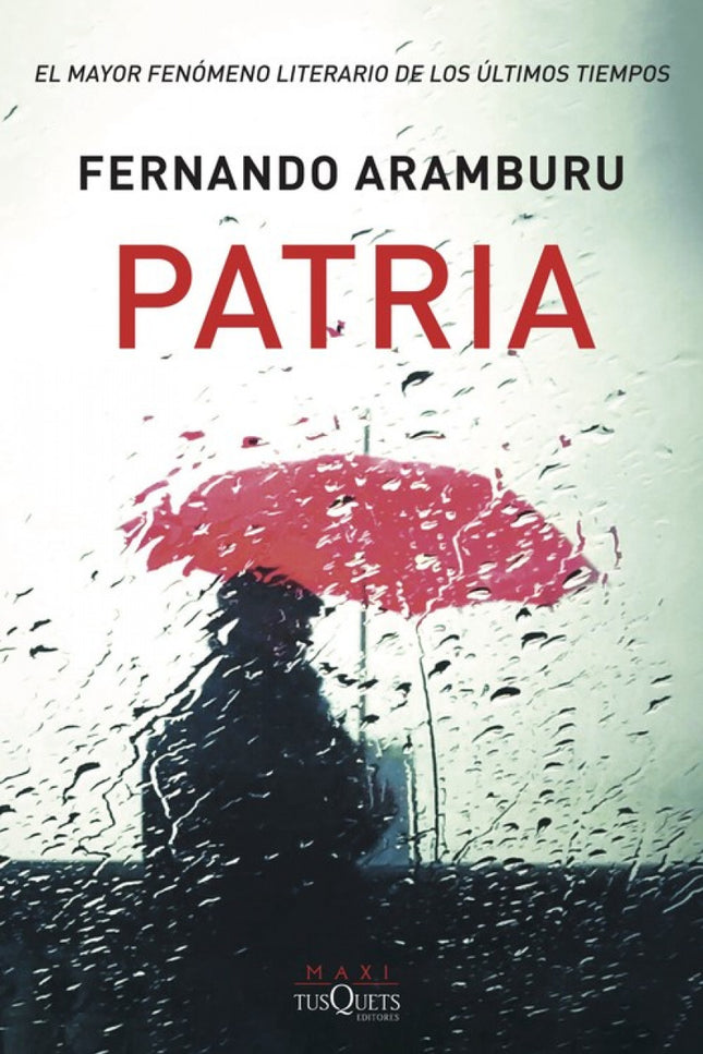 Libro Patria: El día en que ETA anuncia el abandono de las armas, Bittori se dirige al cementerio para contarle a la tumba de su marido el Txato, asesinado por los terroristas, que ha decidido volver a la casa donde vivieron. ¿Podrá convivir con quienes la acosaron antes y después del atentado que trastocó su vida y la de su familia?