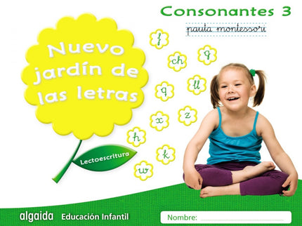 Libro Nuevo Jardin De Las Letras 3 Paura Consonantes 5 Años: .