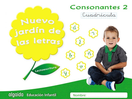 Libro Nuevo Jardin De Las Letras Consonantes 2 Cuadrícula: .