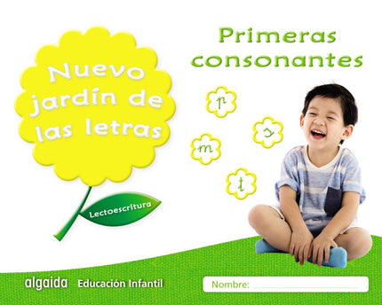 Libro Nuevo Jardín De Las Letras: Primeras Consonantes: .