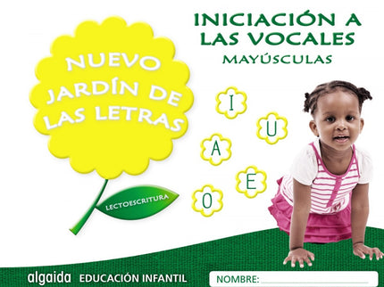 Libro Nuevo Jardín De Las Letras: Iniciación Mayúsculas 3 Años: .