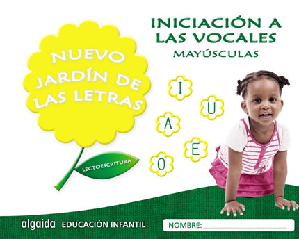 Libro Nuevo Jardín De Las Letras: Iniciación Mayúsculas 3 Años: .