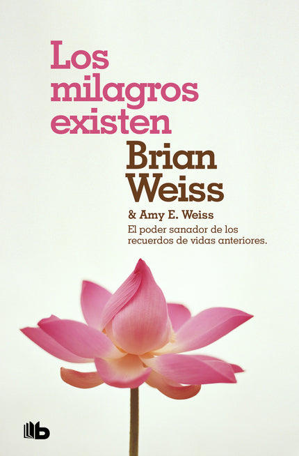Libro Los Milagros Existen: Weiss, junto con su hija Amy, comparte con nosotros notables historias de la vida real y nos revela el modo en que la regresión a las vidas anteriores alberga las claves de nuestro propósito espiritual. Como psicoterapeuta tradicional, el doctor Weiss se mostró escéptico cuando una de sus pacientes empezó a recordar situaciones traumáticas de sus vidas anteriores.