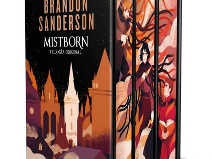 ESTUCHE MISTBORN 1 2 Y 3 CONTIENE NACIDOS DE LA BRUMA EL POZ - Brandon Sanderson - Tapa dura