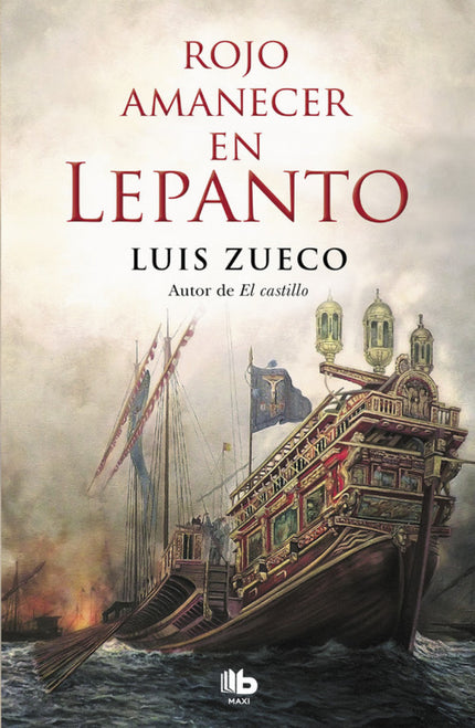 Libro Rojo Amanecer En Lepanto: La primera novela histórica del autor de El castillo, ambientada en la trepidante época de la batalla de Lepanto. Año 1560.
