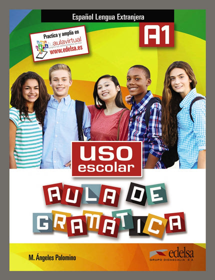 Libro Uso Escolar A1. Aula Gramática: Muestras: ' Índice '   Uso escolar. Aula de gramática A1 es:. Un material que ayud