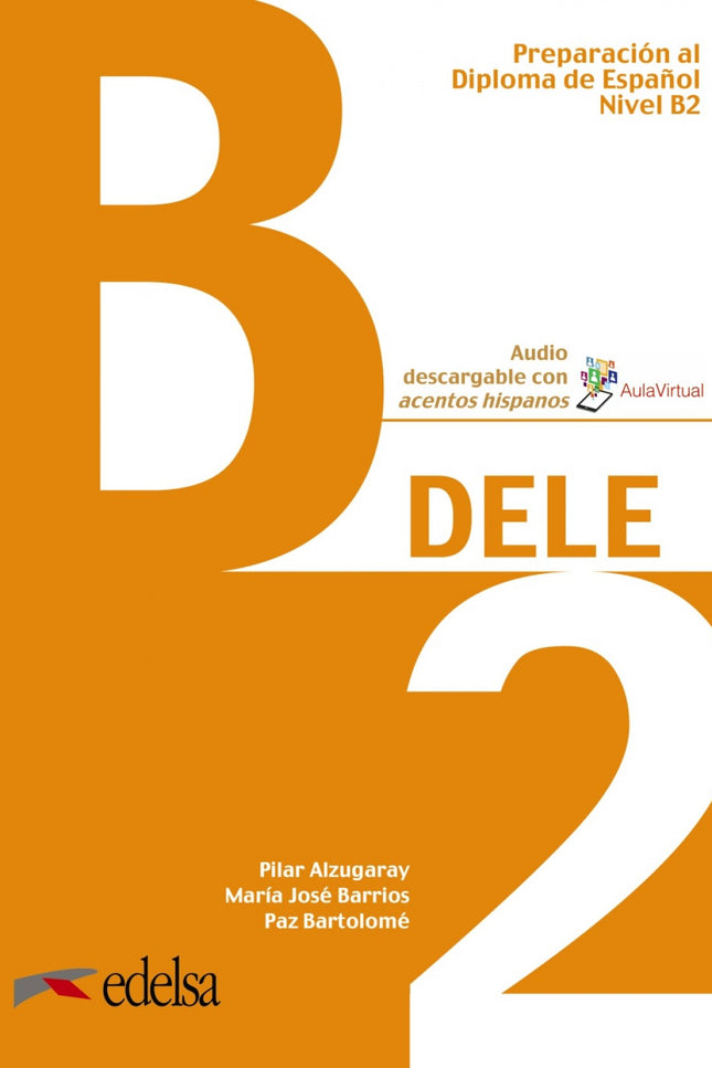 Portada del libro Preparación Dele B2 Alumno