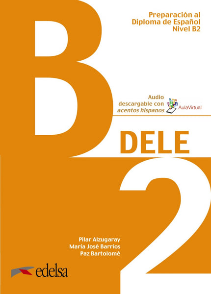 Portada del libro Preparación Dele B2 Alumno