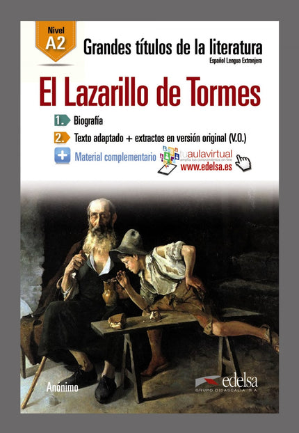 Libro Lazarillos De Tormes: Colección de lecturas graduadas de español lengua extranjera, para jóvenes y adultos (a part