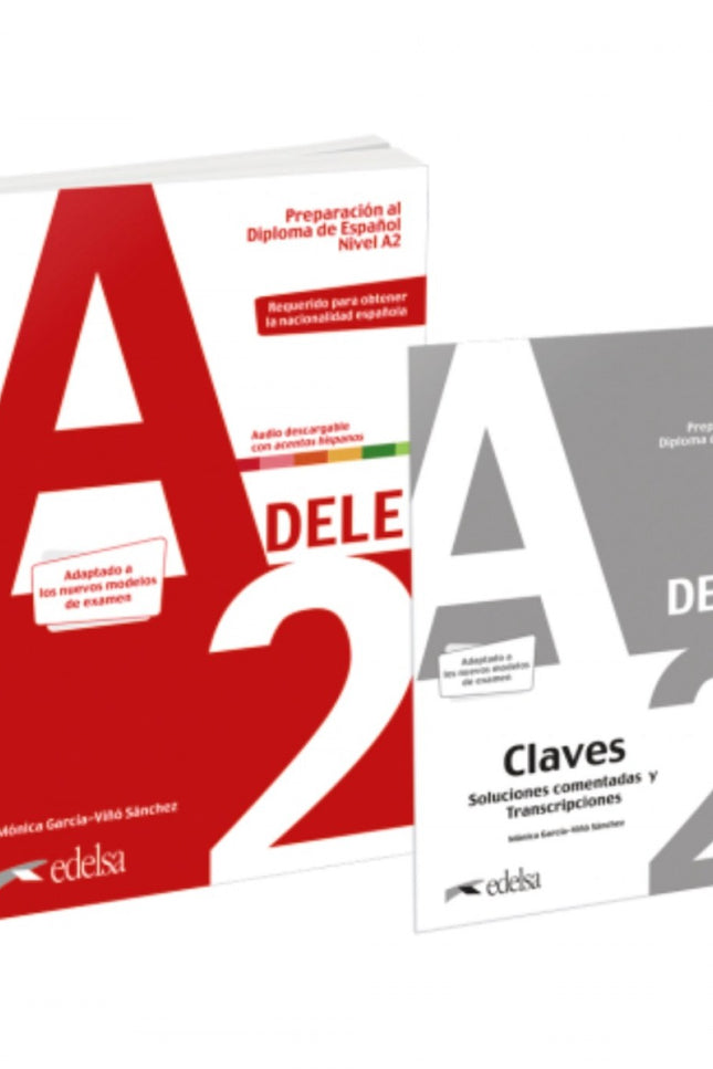 Libro Pack Preparación Al Dele A2. Edición 2020: Nueva edición adaptada a los nuevos modelos de examen. Este libro permite a los alumnos prepararse para el Diploma de Español, nivel A2, requerido también para la obtención de la nacionalidad española.