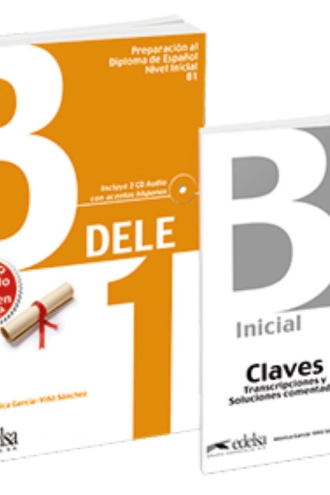 Libro Pack Dele B1 (libro + Claves). Edición 2020: Este PACK (libro del alumno + libro de claves) permite a los estudiantes prepararse para el Diploma de Español, Nivel Inicial, B1. Presenta ocho modelos de exámenes completos, similares a los reales.