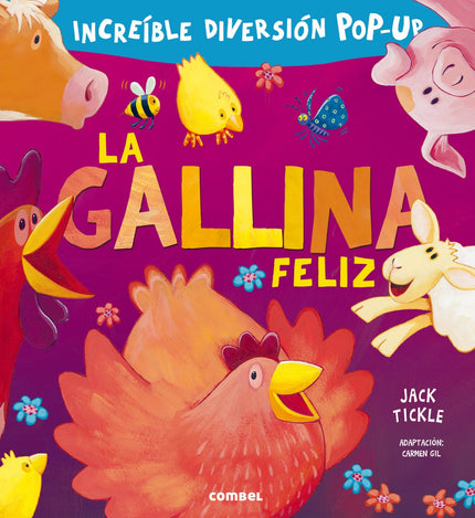 Libro La Gallina Feliz: ¿Dónde vive el oso polar? ¿Cómo es el ulular del lobo o el cacareo de la gallina? ¿Cómo nada una