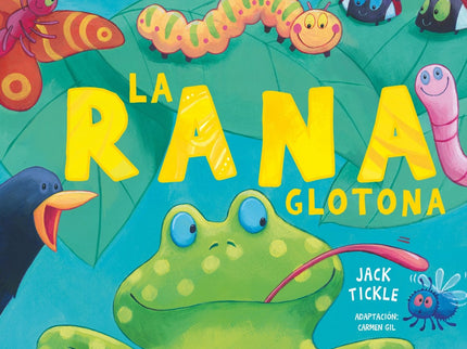 Libro La Rana Glotona: Un título de la colección «Cu-cú sorpresa». Entre los pop-ups de La rana glotona descubriremos a 