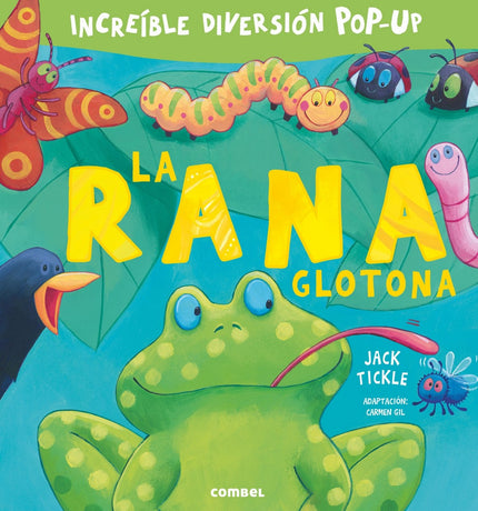 Libro La Rana Glotona: Un título de la colección «Cu-cú sorpresa». Entre los pop-ups de La rana glotona descubriremos a 
