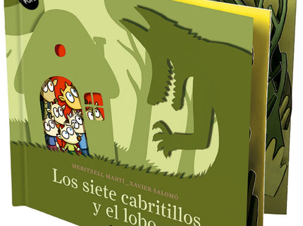 Libro Los Siete Cabritillos Y El Lobo: Entrad en los escenarios pop-up de los siete cabritillos con este nuevo título de