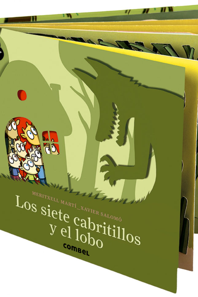 Libro Los Siete Cabritillos Y El Lobo: Entrad en los escenarios pop-up de los siete cabritillos con este nuevo título de