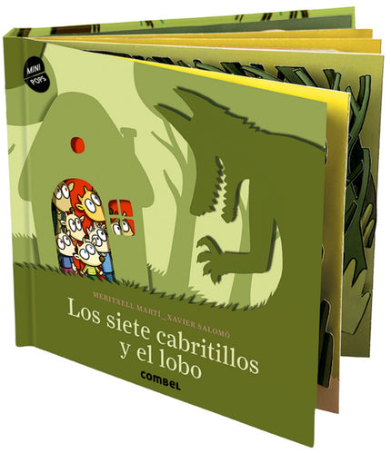 Libro Los Siete Cabritillos Y El Lobo: Entrad en los escenarios pop-up de los siete cabritillos con este nuevo título de