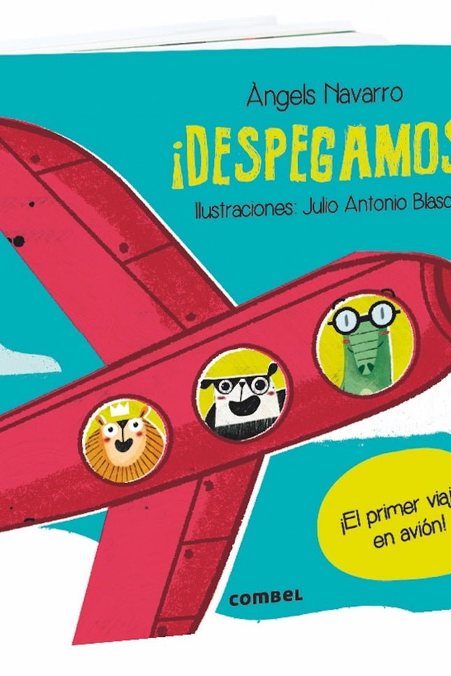Libro ¡despegamos!: Acompaña a Coco, Leo y Panda en su primer vuelo en avión. Ayúdales a preparar la maleta, conseguir la tarjeta de embarque y conocer las instalaciones de un aeropuerto.