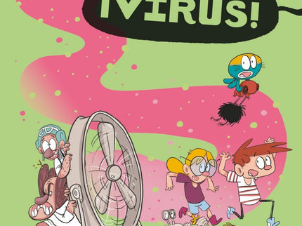 Portada del libro ¡virus!