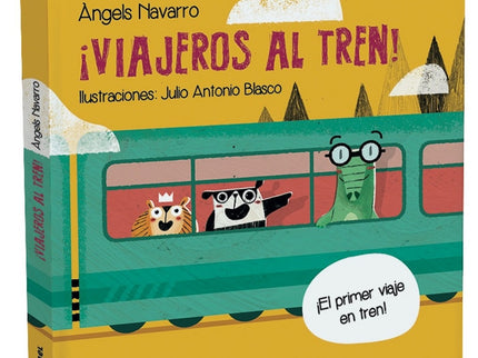 Libro ¡viajeros Al Tren!: Coco, Leo y Panda reciben una invitación para la fiesta de cumpleaños de una amiga que vive en la montaña. Pero, ¿cómo van a ir?