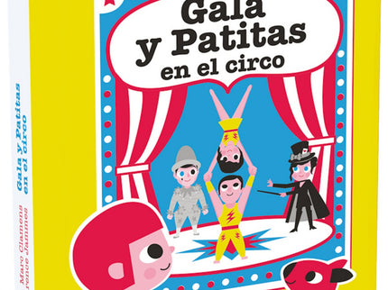 Libro Gala Y Patitas En El Circo: Patitas, el travieso perro de Gala, salta a la pista del circo para participar en el espectáculo. Los acróbatas, los payasos, el espectáculo de magia...