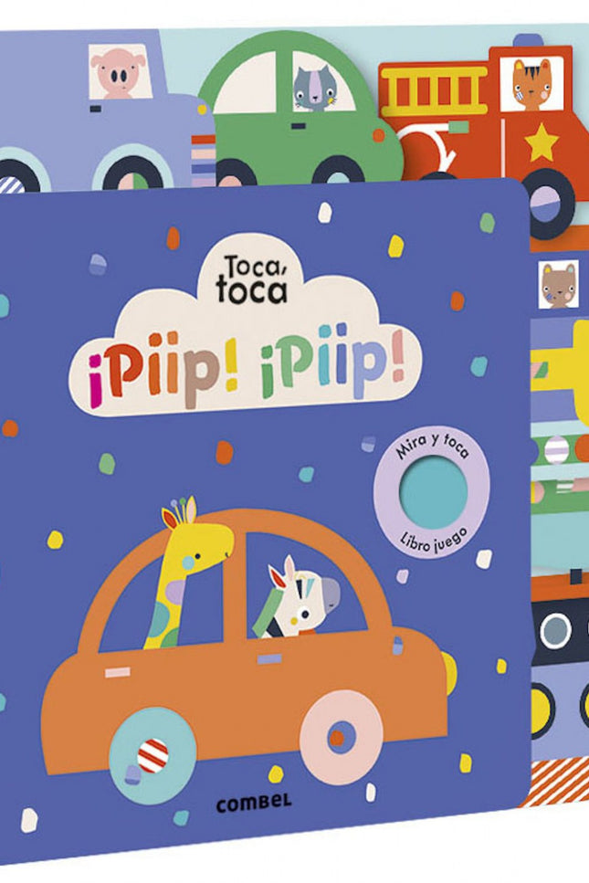 Libro ¡piip! ¡piip!: Libros de gran formato con rimas y textos sencillos, colores vivos y texturas variadas que invitan a los más pequeños a experimentar a través del tacto y la vista. Una colección para que los que aún no saben leer comiencen a manipular sus primeros libros mediante el juego.