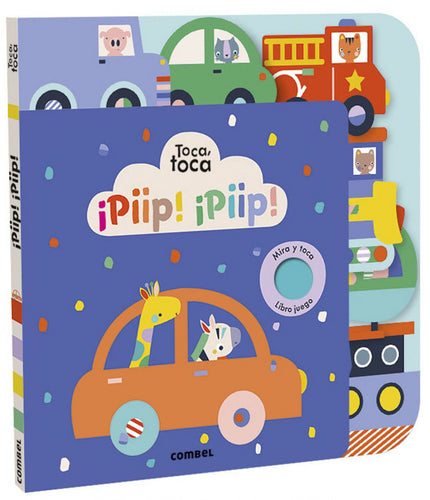 Libro ¡piip! ¡piip!: Libros de gran formato con rimas y textos sencillos, colores vivos y texturas variadas que invitan a los más pequeños a experimentar a través del tacto y la vista. Una colección para que los que aún no saben leer comiencen a manipular sus primeros libros mediante el juego.