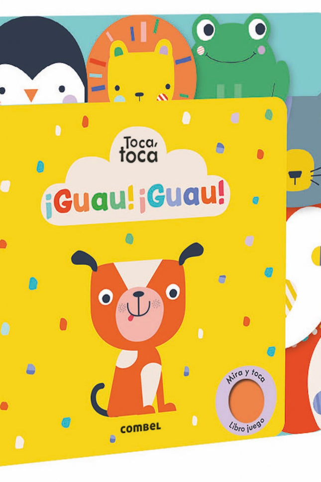 Libro ¡guau! ¡guau!: Libros de gran formato con rimas y textos sencillos, colores vivos y texturas variadas que invitan a los más pequeños a experimentar a través del tacto y la vista. Una colección para que los que aún no saben leer comiencen a manipular sus primeros libros mediante el juego.