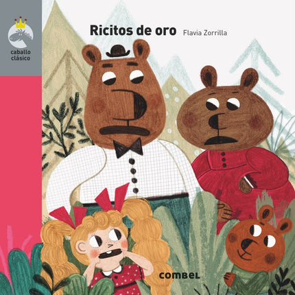 Libro Ricitos De Oro: Una colección de cuentos populares adaptados a los primeros lectores con unas ilustraciones cautivadoras para que se inicien en la lectura a través de las historias y los personajes de los clásicos de siempre.