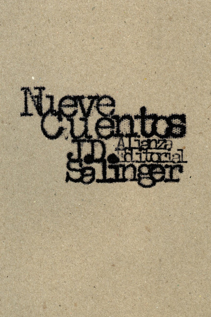 Libro Nueve Cuentos: Por expreso deseo del autor, no está permitido que la editorial aporte en su material promocional n