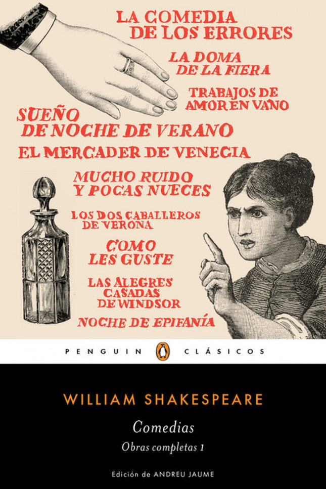 Libro Comedias. Obra Completa 1: Los mejores libros jamás escritos. «El lunático, el enamorado y el poeta son todos ensa