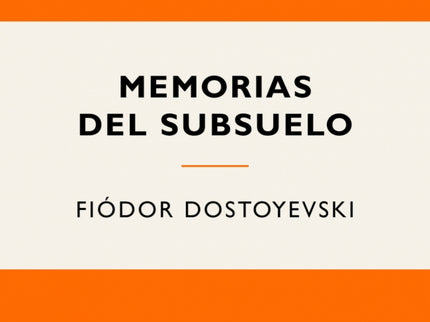 Memorias Del Subsuelo