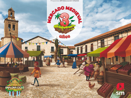 Libro Mercado Medieval 3 Años Nivel 1 Proyecto Explora: Los proyectos DE CICLO Explora de SM presentan una innovadora ap