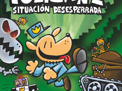 Libro Polican 2: Policán, el nuevo héroe del creador de Capitán Calzoncillos, aún tiene algunas cosillas que aprender.