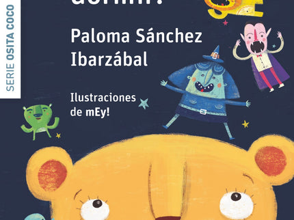 Libro Los Monstruos No Me Dejan Dormir: Osita Coco está intentando dormir, pero los monstruos no le dejan. Hay un fantasma, una bruja, un león y ímuchos mas!