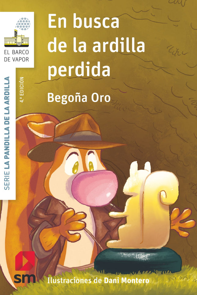 Libro En Busca De La Ardilla Perdida: Rasi y la urraca Paca vuelven a verse las caras, pues la urraca no se da vencida y sigue haciendo de las suyas robando objetos brillantes que se va encontrando. Rasi no piensa consentir que esto quede así y, además, necesita recuperar la preciosa bellota de oro que Paca consiguió llevarse.