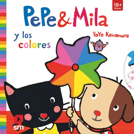 Libro Pepe &mila Y Los Colores: Hoy Pepe y Mila pasan el día en casa y buscan cosas de diferentes colores. Un libro con solapas y lengüetas para que el niño aprenda los colores y descubra sorpresas en cada página.
