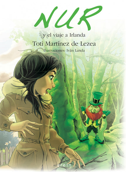 Libro Nur Y El Viaje A Irlanda: Nur, junto a sus amigos Liang, Ayana, Dmitri y Hao Lin, se pasea por la parte vieja de S