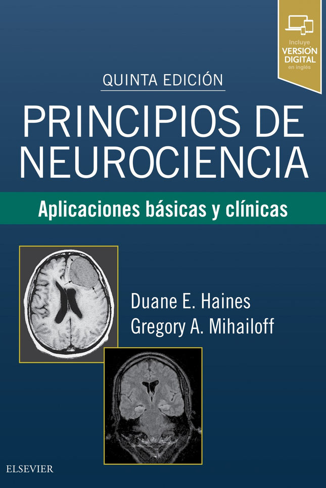 Portada del libro Principios De Neurociencia