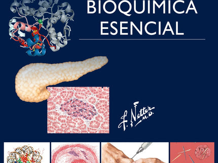 Libro Netter. Bioquímica Esencial: Su estilo claro y conciso, la atención centrada en las aplicaciones clínicas y unas ilustraciones de gran calidad convierten Netter. Bioquímica esencial en la opción perfecta para conocer los principios básicos de la bioquímica, repasar la asignatura o complementar las clases.