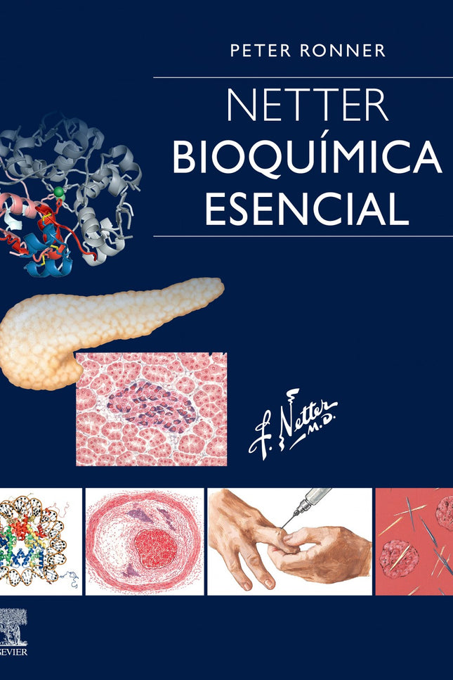 Libro Netter. Bioquímica Esencial: Su estilo claro y conciso, la atención centrada en las aplicaciones clínicas y unas ilustraciones de gran calidad convierten Netter. Bioquímica esencial en la opción perfecta para conocer los principios básicos de la bioquímica, repasar la asignatura o complementar las clases.