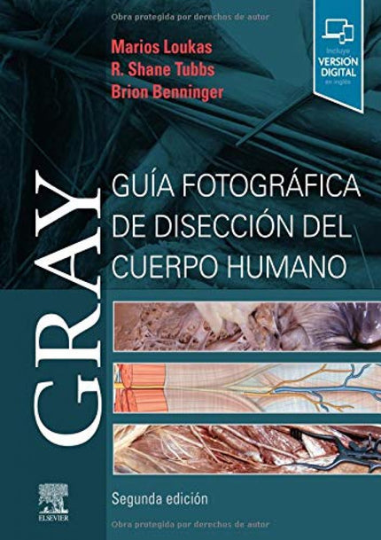 Libro Guía Fotográfica De Disección Del Cuerpo Humano: Nueva edición de la obra de la familia Drake, que se presenta como una guía paso a paso destinada a enseñar el proceso de disección anatómica sobre cadáver. Uno de los puntos fuertes del texto es la presencia de una magnífica iconografía que incluye un total de 1.098 fotografías a todo color, y como novedad en esta edición, se han incorporado dibujos procedentes de Drake, Anatomía para estudiantes, 3.ª edición y del Atlas Gray de Anatomía 2.ª edición.