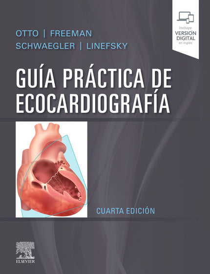 Libro Guía Práctica De Ecocardiografía (4ª Ed.): ? Esta cuarta edición de Guía práctica de ecocardiografía, que complementa la sexta edición en inglés de Textbook of Clinical Echocardiography, proporciona una revisión de los principios básicos de la ecocardiografía y de la interpretación de datos, al igual que ofrece unas instrucciones paso a paso para el examen ecocardiográfico del paciente orientado al diagnóstico.