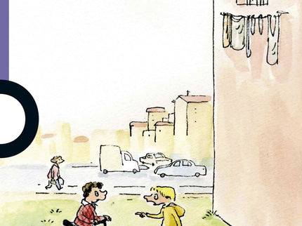 Libro La Bicicleta Es Mia + 8 Años Morada Juvenil: Daniel y Néstor son vecinos y van al mismo colegio, pero sus familias