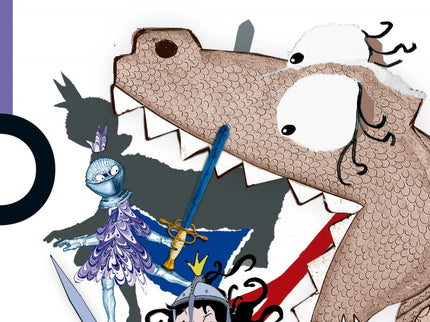 Libro El Tesoro Del Dragón: En una gruta, en las montañas, un dragón guarda un tesoro muy especial. Todos los caballeros