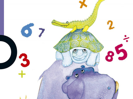 Libro La Selva De Los Números: Hace ya mucho, mucho tiempo, una sabia y vieja tortuga descubrió algo sorprendente que se