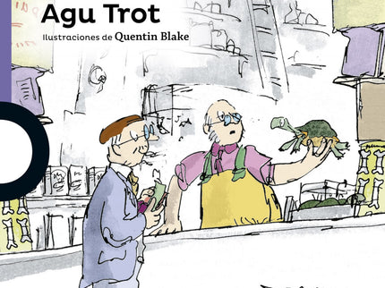 Libro Agu Trot: En la vida del señor Hoppy hay dos amores. Uno son las flores de su balcón. El otro es su vecina, la señ