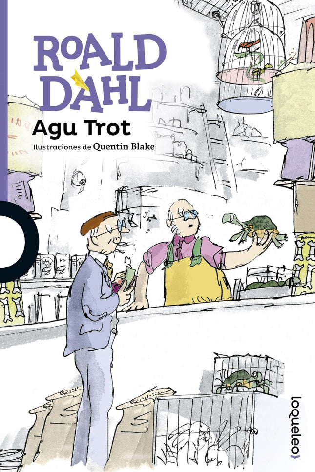 Libro Agu Trot: En la vida del señor Hoppy hay dos amores. Uno son las flores de su balcón. El otro es su vecina, la señ
